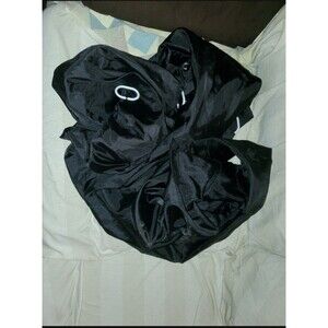 Black waterproof shower curtain